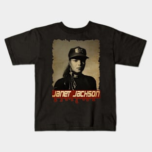 Janet Jackson Vintage Kids T-Shirt